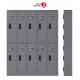 Locker casillero 10  puertas