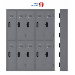 Locker casillero 10  puertas