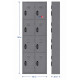 Locker casillero 8 puertas